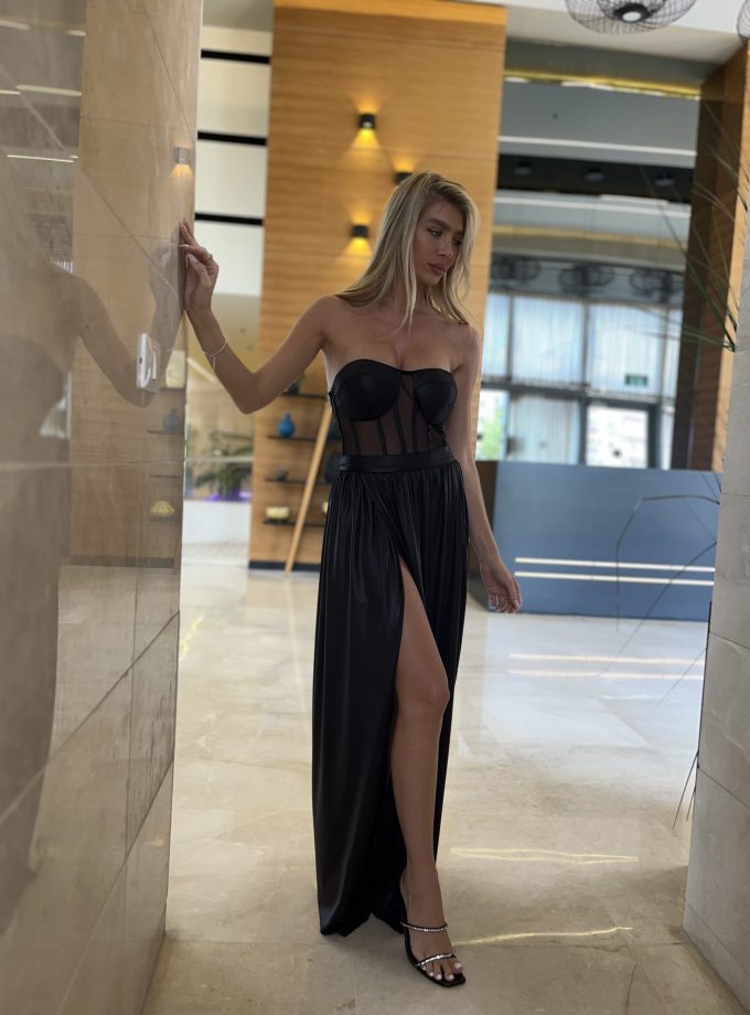 שמלת נאיה שחור