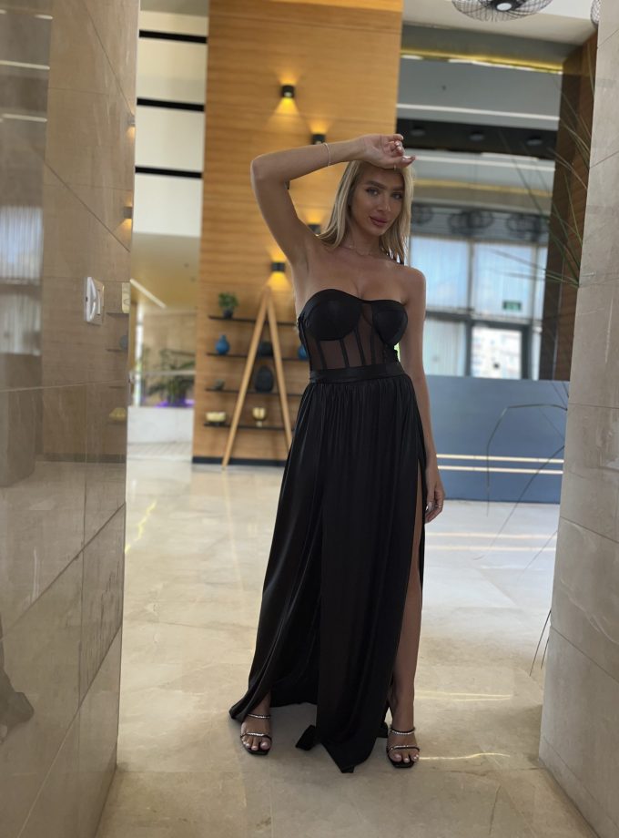 שמלת נאיה שחור