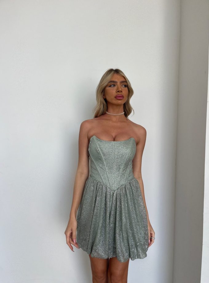 שמלת ערב לונדון ירוק