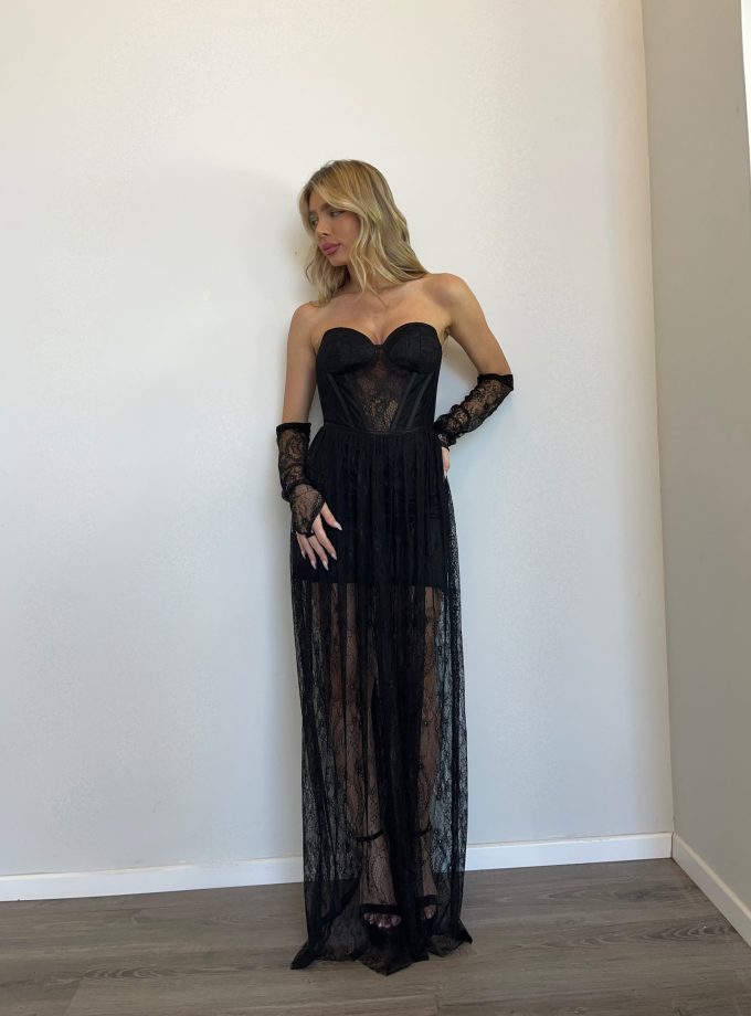 שמלת ערב דילן שחור