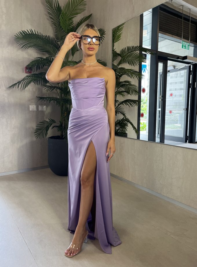 שמלת ערב מאיה סגול