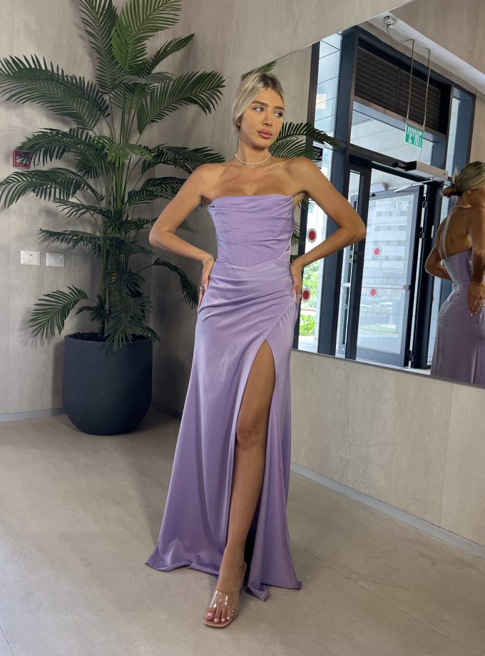 שמלת ערב מאיה סגול