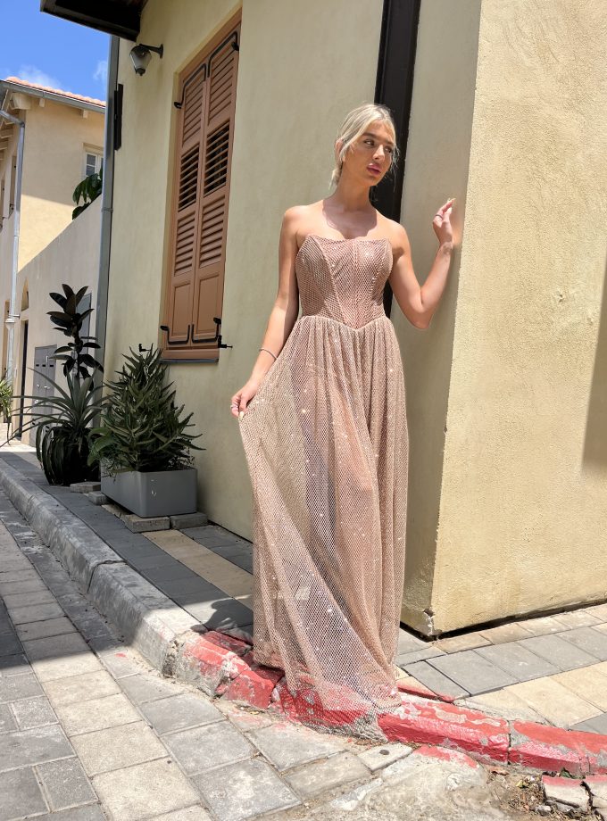 שמלת ערב טליה רוז גולד