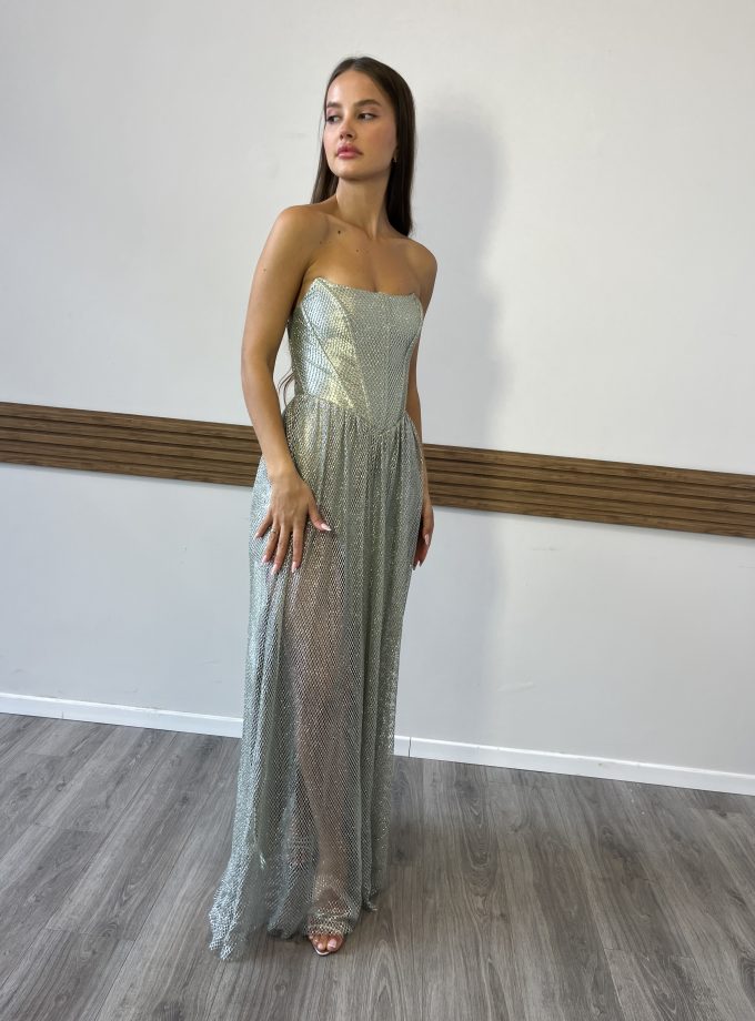 שמלת ערב טליה ירוק