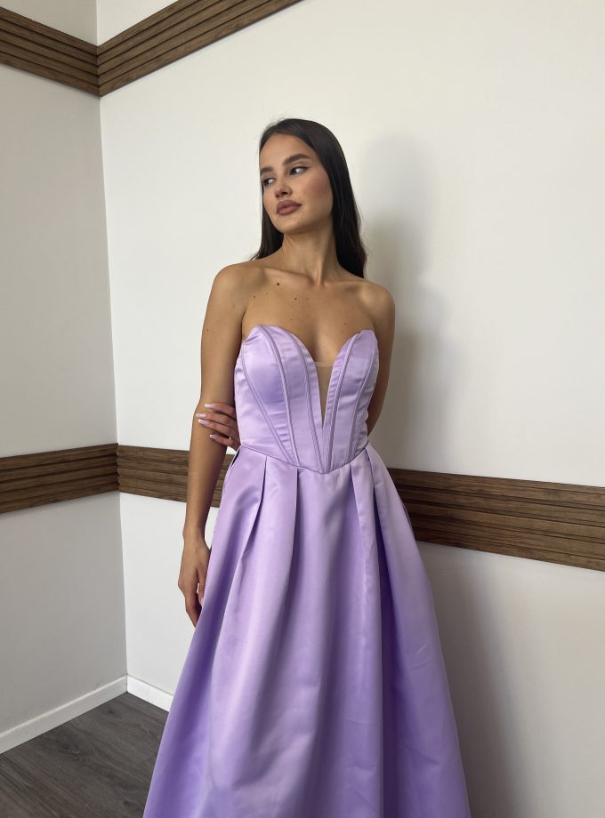 שמלת ערב מיאמי סגול