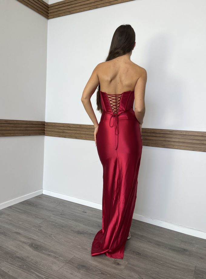 שמלת ערב יסמין בורדו