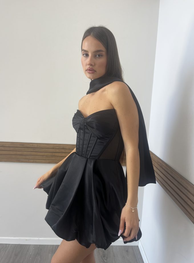 שמלת ערב קים שחור