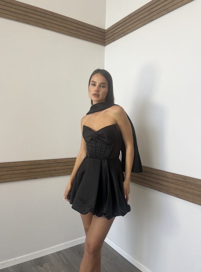 שמלת ערב קים שחור