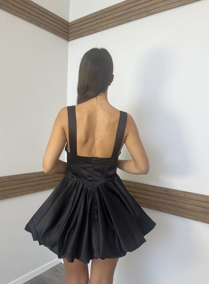 שמלת ערב פוקט שחור