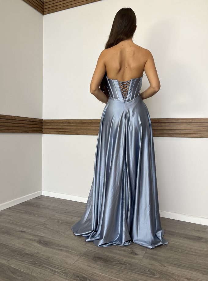 שמלת ברטה תכלת