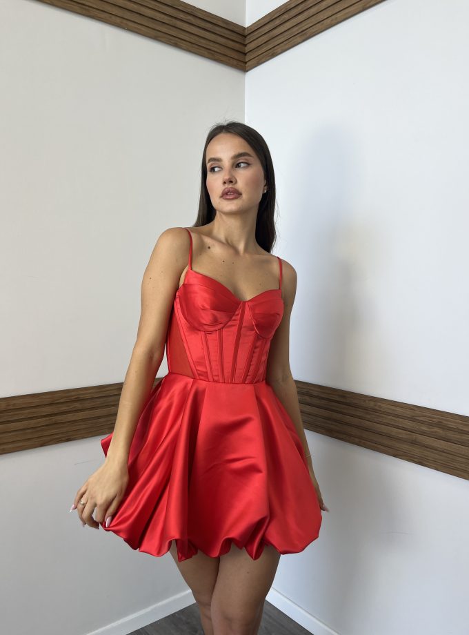 שמלת ערב קים אדום