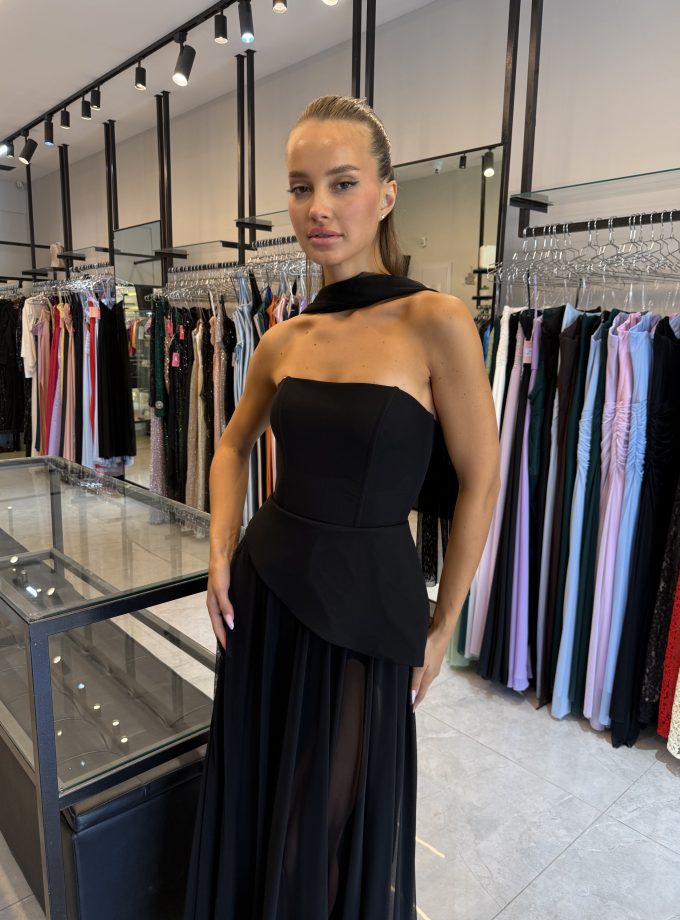 שמלת ערב נועם שחור