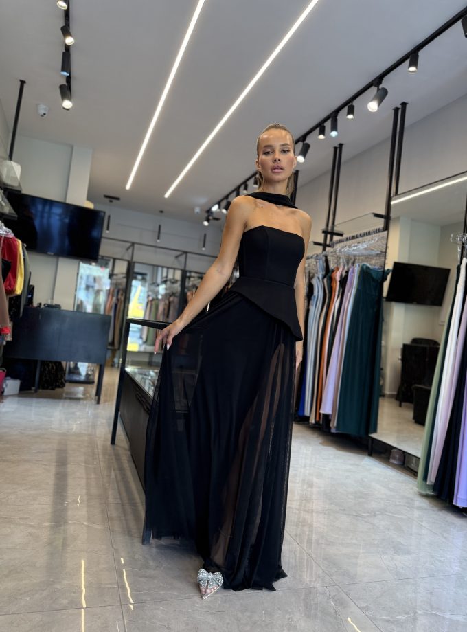 שמלת ערב נועם שחור