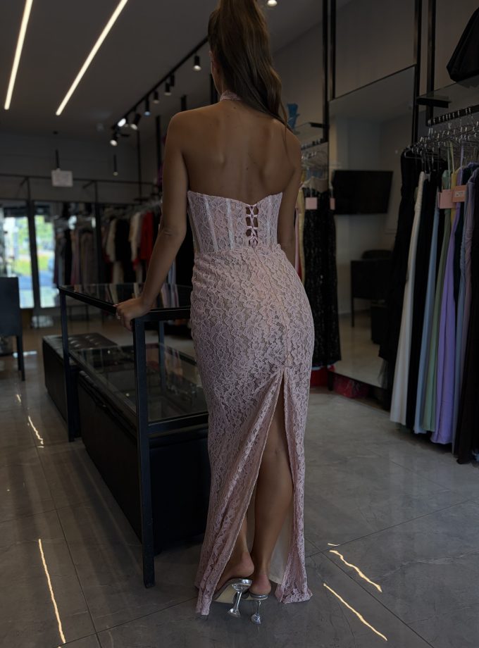 שמלת מונאקו מקסי ורוד