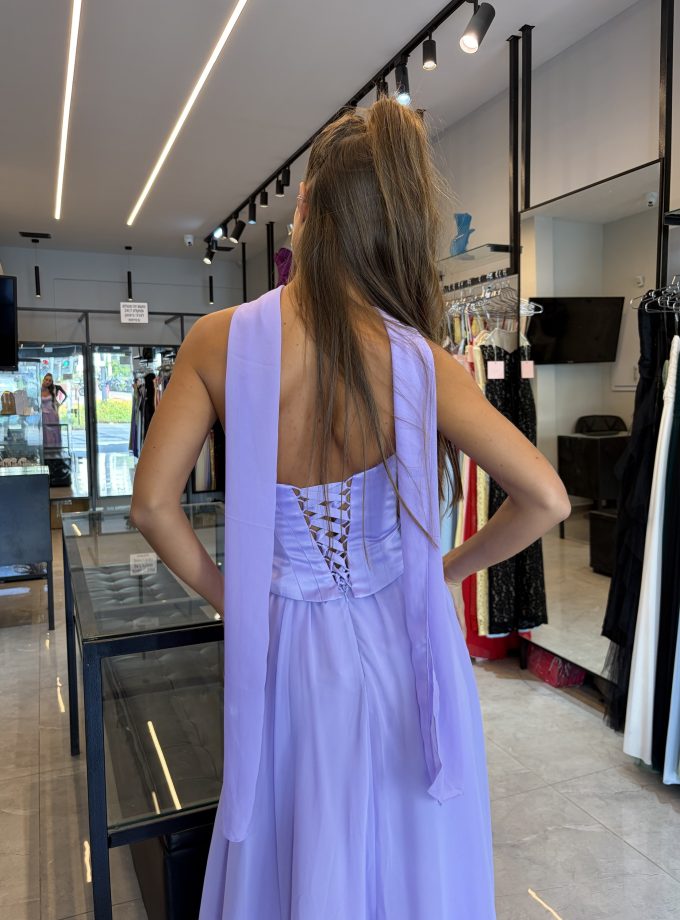 שמלת ערב מנואלה סגול